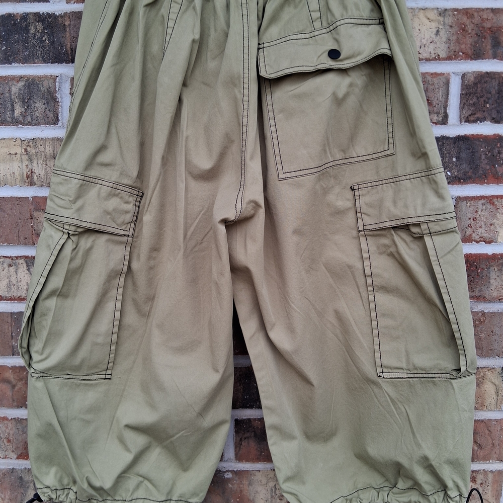 FP Movement Free People Olive (Martini) Canyon Cropped Pants Sz. XS Workout Boho - Picture 6 of 14